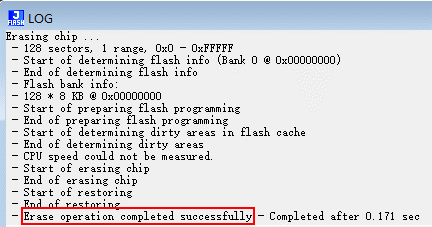 J-Flash_Erase_Ok